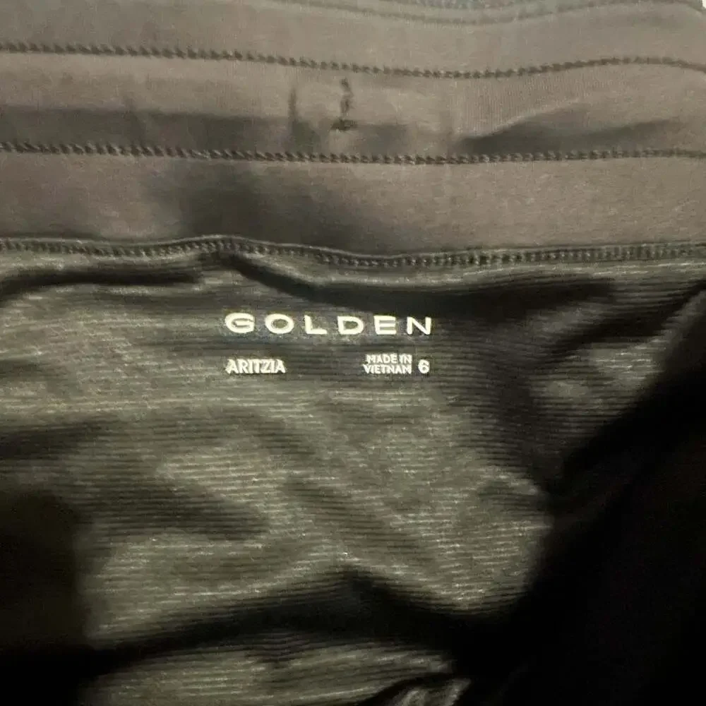 Golden by Aritzia MoveTech Legacy Low-Rise Mesh Running Shorts Size 6 - Picture 2 of 5
